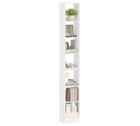 Étagère bibliothèque - Étagère cubique - 7 niveaux - Design ouvert - Bois - Étagère de rangement - Style moderne - Blanc