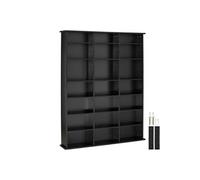 Etagère bibliothèque Stevie 105,5x19x136,5cm - noir