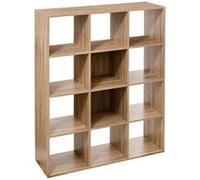 5five Étagère 12 cases Mix n modul – Effet chêne naturel