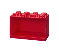 Rangements LEGO - Étagère en forme de brique à 8 tenons - rouge vif - 5007284