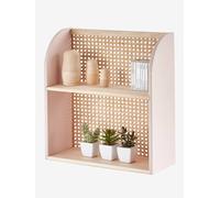 Etagère cannage LIGNE POÉSIE rose TU