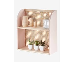 Etagère cannage LIGNE POÉSIE rose TU