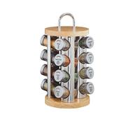 Etagère Carroussel 16 épices base bois KUCHENPROFI