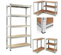 Étagère Charge Lourde établi pour charges lourdes 180 x 40 x 90 cm - 5 niveaux, 875 kg