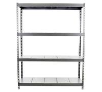 Etagère Charge Lourde Simonforte 2106-4 Metal Gris/galva - 2000x2100x600 500kg - Simonrack