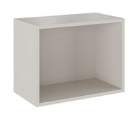 Etagère cube murale, meuble étagère coloris beige - Longueur 50,50 x profondeur 27,90 x hauteur 38 cm