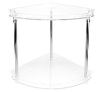 Étagère D’angle Triangulaire en Acier Inoxydable Multi-couches Simple | Comptoir, Meuble de Nuit, Forte Capacité de Charge, Déco Discrète