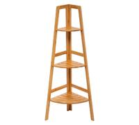 5five – étagère d'angle 3 niveaux bambou