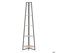 Étagère d'angle ""Aliaj"" 5 niveaux 180cm effet bois - 5five