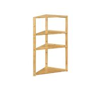 Etagère d'angle bambou 3 niveaux Lab'n Modul