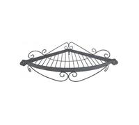 Etagère d'angle - CHEMIN DE CAMPAGNE - Fer forgé - Gris - L.51 x l.34 cm - Meuble de cuisine