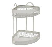 Étagère d'Angle de Cuisine 2 Niveaux Mayaj 33cm Beige