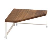 Étagère d'Angle de Cuisine Bois 30cm Naturel