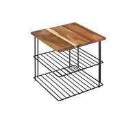 Étagère d'Angle de Cuisine Mauro 24cm Noir