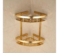 Étagère d'angle de douche en aluminium - Organiseur triangulaire mural pour salle de bain, rangement peu encombrant, durable et élégant, décoration d'intérieur, panier de douche résistant à la rouille