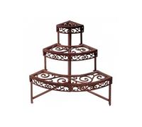 Etagère d'angle de jardin - Escalier 3 niveaux - L 49 x H 65,5 cm - Fonte