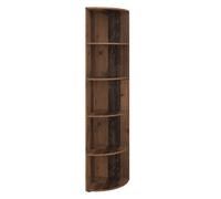 Vicco Étagère d'angle Ecki, Bois Antique, 40x180cm