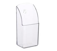 Étagère d'angle en acrylique - Table de rangement transparente à 3 niveaux, présentoir triangulaire, matériau de bonne qualité | Organisateur peu encombrant pour salon, à collectionner, livres
