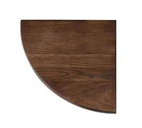 Étagère d'angle Étagère d'angle en Bois Massif de Couleur Noyer, étagère Flottante Murale à 90 degrés, étagère d'angle for pépinière de Bureau à Domicile (Size : 25x25x1.7cm)