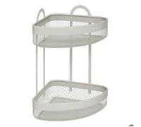 FIVE Simply Smart - Étagère d'Angle de Cuisine 2 Niveaux "Mayaj" 33cm Beige Beige G
