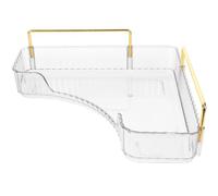 Étagère d'angle pour Cosmétiques, Métal Pet, Grosse Capacité | Rangement Simple pour Coiffeuse et Chambre, Tri Facile, Gain de Place, Usage Quotidien