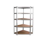 Monster Racking Galwix : étagère d'angle, étagère de rangement, étagère de garage, étagère en acier, étagère industrielle, étagère d'atelier, étagère à emboîter, étagère métallique 90 cm L x 30 cm P x