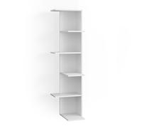 Étagère d'angle Tera, 37x140.1cm, Blanc, Vicco 35079
