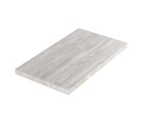 ÉTAGÈRE DE 80 CM POUR LAVABO DE SALLE DE BAIN AVEC FINITION EN CIMENT