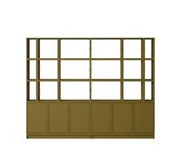 Étagère de Bureau Empilable Muuto Configuration 2 Marron-Vert
