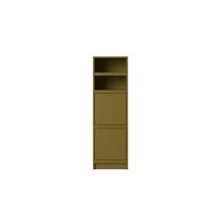 Étagère de Bureau Empilable Muuto Configuration 4 Marron-Vert