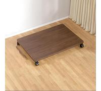 Étagère de bureau pour imprimante avec 4 roulettes - Support mobile pour imprimante, copieur et support CPU