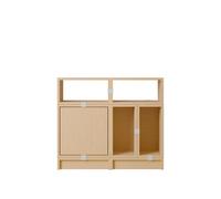 Étagère de Bureau Stacked Configuration 5 Chêne