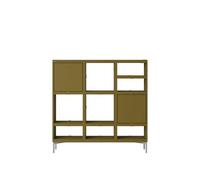 Étagère de Couloir Empilée Muuto Configuration 3 Marron-Vert