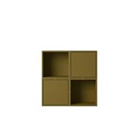 Étagère de Couloir Empilée Muuto Configuration 4 Marron-Vert
