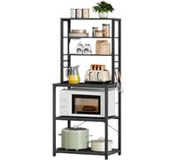 Étagère de cuisine à 6 niveaux – support pour micro-ondes – 40 x 60 x 167 cm