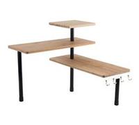 Etagère de cuisine d'angle modulable 3 niveaux Beige G