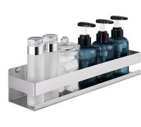 Étagère de douche de 40 cm, organisateur de douche - Acier inoxydable SUS304, étagère de douche, rangement pour salle de bain, acier inoxydable brossé, à fixer au mur - BSC205S40B