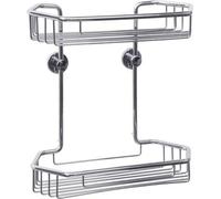 Etagère de douche Draad inoxydable chromée avec solution adhésive