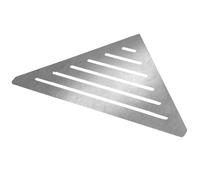 Étagère de douche en acier inoxydable d’angle 28×20 cm, brossé, sans barre - TI-SHELF LINE