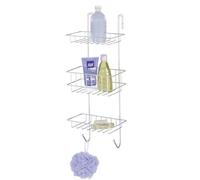 Etagère de douche Revigo - L. 22 x H. 57 cm - Argent