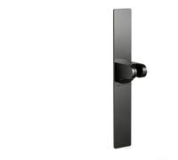 Étagère de douche sans perçage et support de tête - Support mural réglable en acier inoxydable - Poignée magnétique pour baguette de douche - Organiseur de rangement étanche pour salle de bain Argenté