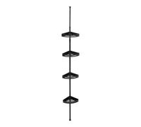 Étagère de Douche Téléscopique 240cm Noir