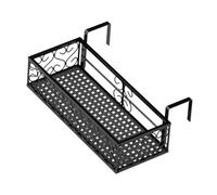 Étagère de Jardinière Suspendue avec Crochets, Support de Pot de Fleur de Balcon pour Jardin, Décoration de Clôture, 50CM