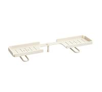 Étagère de Lavabo au-dessus du Robinet Acier Carbone Sans Perçage Rotation | Étagère pour Lavabo de Salle de Bains pour Hôtel Dortoir Restaurant Camping-car Verre Brosse à Dents Cosméti