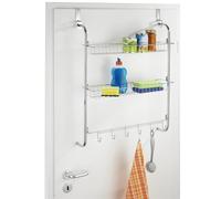 Etagère de porte 2 paniers et accroche-torchons Wenko by Maximex