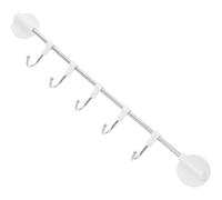 Étagère de Porte Magnétique Blanc Pp, Crochet Magnétique pour Barbecue | Crochet Aimanté Frigo, Rangement des Ustensiles de Barbecue, Usage la Cuisine et Extérieur, Style Simple Élégant