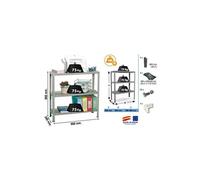 - Etagère de rangement 900x900x300mm Gris foncé Charge 75Kg - Advantage 3/300