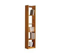 PEGANE Étagère de Rangement/bibliothèque en Bois de pin Massif Coloris Miel - Longueur 40 x Profondeur 28 x Hauteur 200 cm