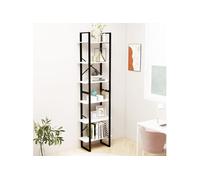 vidaXL Étagère de rangement Blanc 60x30x210 cm