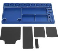 Étagère de rangement d'outils de tournevis RC, empêche de glisser, alliage d'aluminium, vis à six pans creux magnétiques, plateau, organisateur-Ha